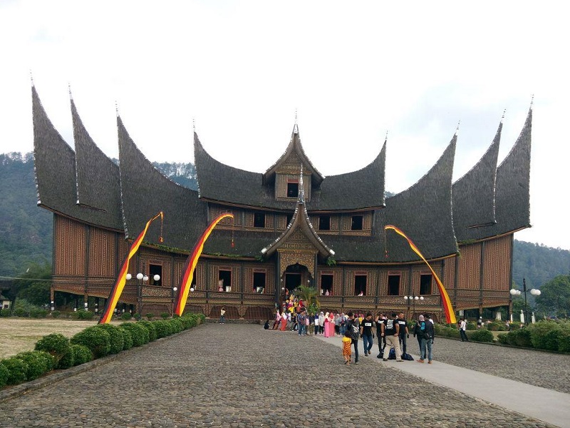 Rumah Gadang Sumatra Barat Pariwisata Indonesia
