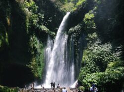 wisata lombok utara, wisata ke gunung rinjani, Destinasi pulau lombok, Air Terjun Sendang Gile, Mata Air Gunung Rinjani,