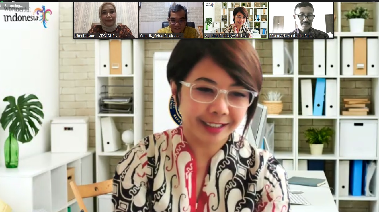 Presiden Jokowi, Indonesia Maju, Berita Presiden Jokowi, Pariwisata Indonesia, Berita-Pariwisata-Indonesia, Berita-PVK-Award-2020,PT Prima Visi Kreasindo,PVK Award, Gelaran PVK Award 2020 Diapresiasi Kementerian Pariwisata dan Ekonomi Kreatif, Umi Kalsum Founder dan CEO PVK Group, Berita Kementerian Pariwisata dan Ekonomi Kreatif-Badan Pariwisata dan Ekonomi Kreatif Republik Indonesia, Foto-Kepala Biro Komunikasi Kementerian Pariwisata dan Ekonomi Kreatif-Badan Pariwisata dan Ekonomi Kreatif Republik Indonesia-Agustini Rahayu