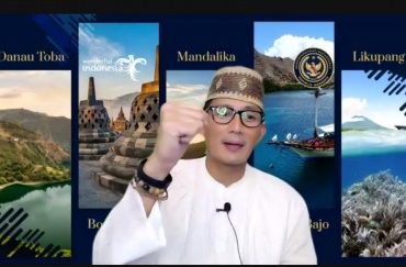Pariwisata Indonesia, Foto Menteri Pariwisata Sandiaga Uno