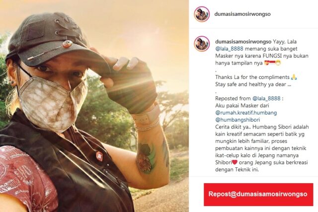 Masyarakat Indonesia berpartisipasi dalam gerakan adaptasi kebiasaan baru