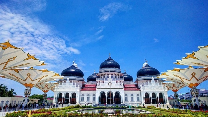 Masjid Raya Baiturrahman, Wisata Religi saat ke aceh, wisata religi aceh, pariwisata aceh, pariwisata indonesia