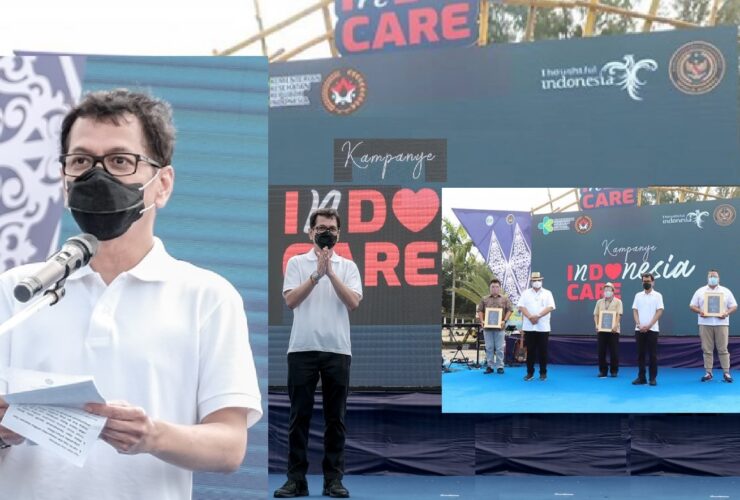 Pariwisata-Indonesia, Berita-Pariwisata-Indonesia, #InDOnesiaCARER, pariwisataindonesiaofficial, Menteri Wishnutama, Wishnutama Kusubandio, Menteri Pariwisata dan Ekonomi Kreatif-Kepala Badan Pariwisata dan Ekonomi Kreatif, Media PVK Group, Umi Kalsum Founder PVK Group, Menteri Wishnutama Mengkampanyekan InDOnesiaCARE di Bintan Kepri