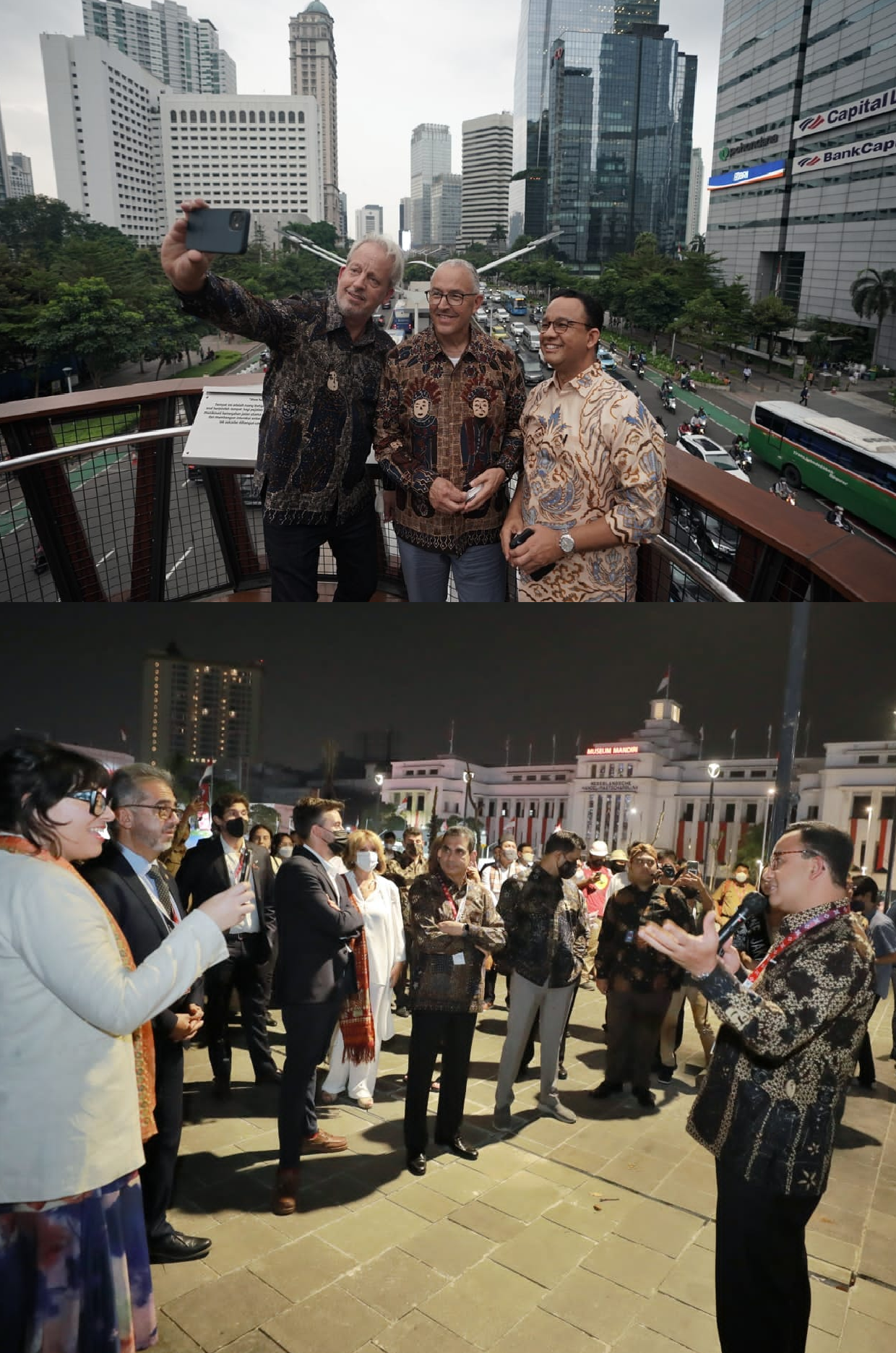 Pariwisata Indonesia-Foto-City Tour Bersama Delegasi U-20, Gubernur Anies Perlihatkan Warna Baru Kota Jakarta, Pariwisata Jakarta