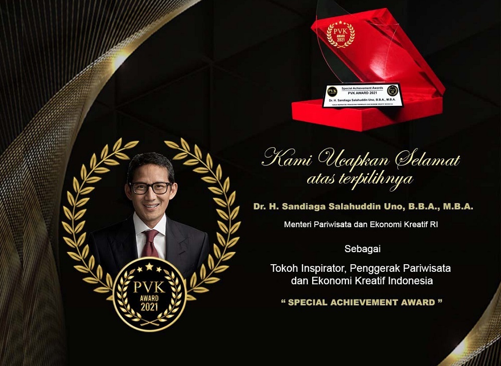 pariwisataindonesia.pvkaward2021.menteripariwisataindonesia.sandiagauno