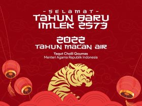 pariwisata indonesia menag yaqut beri ucapan perayaan imlek tahun 2022