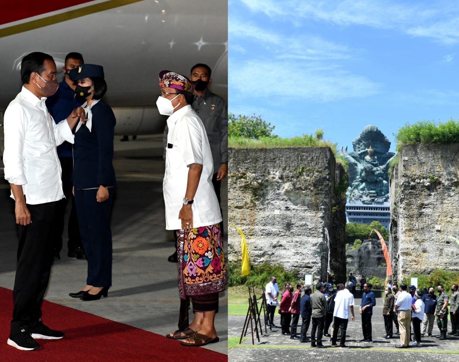 Pariwisata Indonesia, Jokowi Cek Kesiapan Lokasi GWK Cultural Park untuk KTT G20, Berita Presiden Jokowi