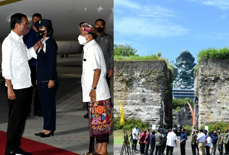 Pariwisata Indonesia, Jokowi Cek Kesiapan Lokasi GWK Cultural Park untuk KTT G20, Berita Presiden Jokowi