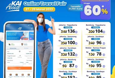 Berita Pariwisata Indonesia,Berita PT KAI,KAI Beri Potongan Harga Tiket Kereta Api sampai 60 Persen, Pariwisata Indonesia, VP Public Relations KAI Joni Martinus, Trippers, Media PVK Grup, PT Prima Visi Kreasindo