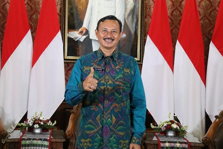 Pariwisata Indonesia, Foto Kepala Dinas Pariwisata Provinsi Bali Putu Astawa, Indonesia Maju, Pariwisata Bali Bangkit