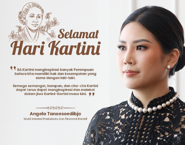 Pariwisata Indonesia, Foto Wamen Angela Tanoesoedibjo