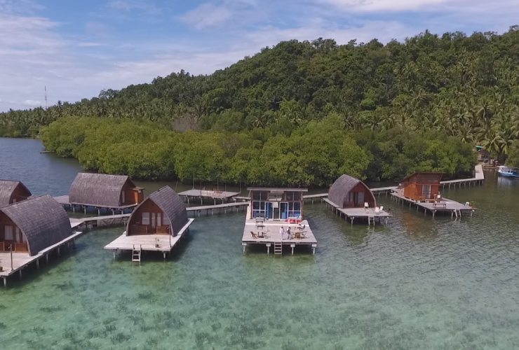 Pariwisata Indonesia, Pulau Pahawang, Villa Andreas Resort Pulau Pahawang