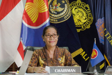 PariwisataIndonesia, Ketua 56th Asean NTOs Meeting, Foto Sekretaris Kementerian Pariwisata dan Ekonomi Kreatif Ni Wayan Giri Adnyani