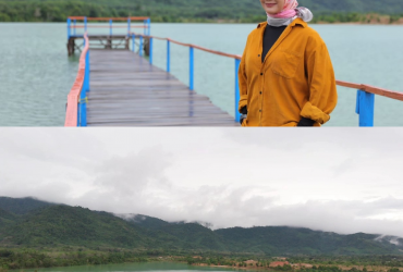 Pariwisata Indonesia, Danau Pading, Pemprov Kepulauan Bangka Belitung, Desa Wisata Perlang di Kabupaten Bangka Tengah, Situs Pariwisata Indonesia, Media Online Pariwisata Indonesia, Anita Basudewi Simamora, Umi Kalsum Founder dan CEO Media PVK Group, Soni Jamiul Karim, PT Prima Visi Kreasindo, Media PVK Group, Melati Erzaldi Rosman adalah Istri Gubernur Kep. Bangka Belitung Periode 2017 - 2022 sedang menikmati indahnya pesona objek wisata Danau Pading