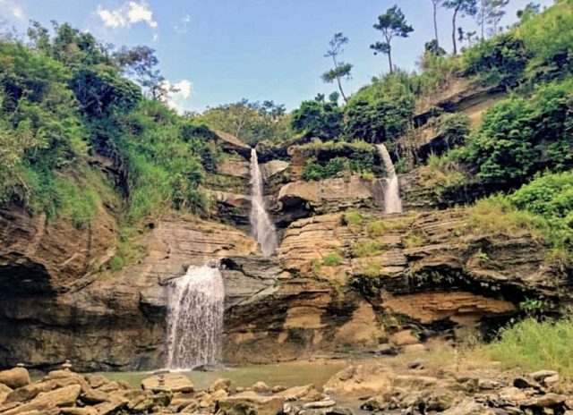 Menikmati Pesona Keindahan Air Terjun Kokok di Ponorogo Jawa Timur