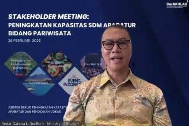 Tingkatkan Kapasitas SDM Aparatur Bidang Pariwisata, Kemenpar Gelar Stakeholder Meeting