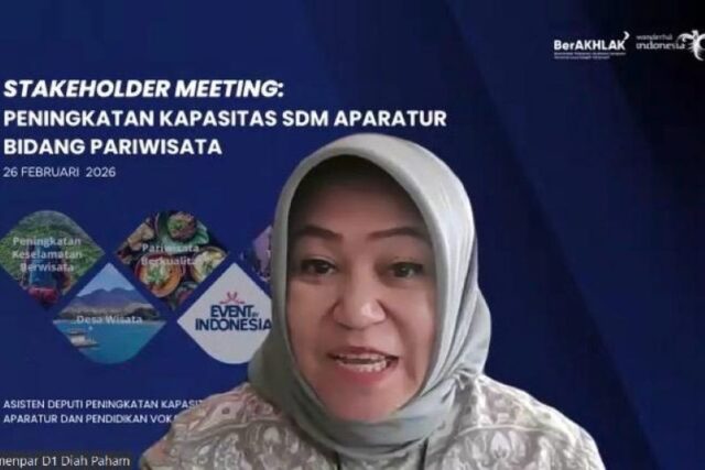 Tingkatkan Kapasitas SDM Aparatur Bidang Pariwisata, Kemenpar Gelar Stakeholder Meeting