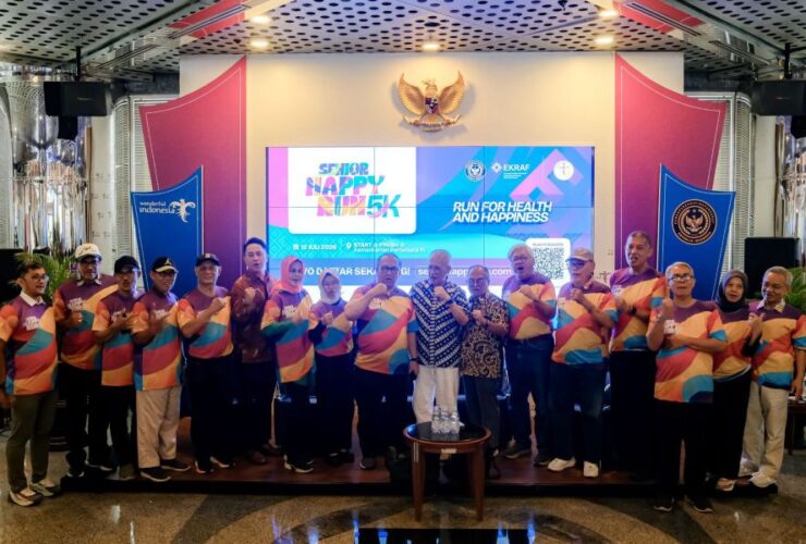 ‘Senior Happy Run 5K 2026’ Dorong Sport Tourism dan Gaya Hidup Sehat Lansia