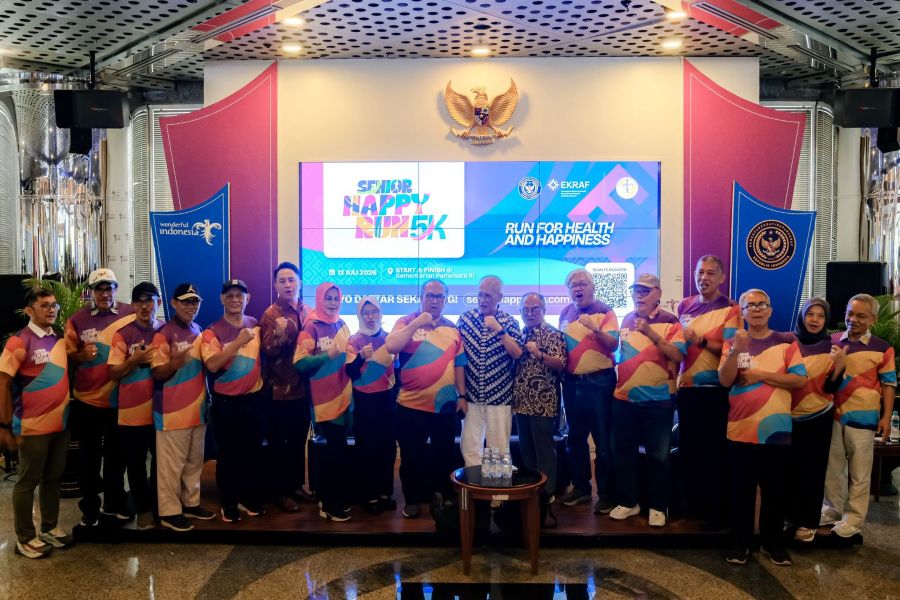 ‘Senior Happy Run 5K 2026’ Dorong Sport Tourism dan Gaya Hidup Sehat Lansia