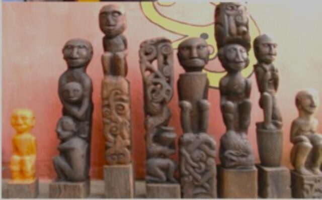 Luhing Munduk, Keindahan Seni Pahat Khas Dayak